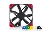 Chassi fläkt - Noctua NF-S12A PWM chromax.black.swap - Chassi fläkt - 120mm - Svart - 17 dBA - NF-S12A PWM CH.BK.S