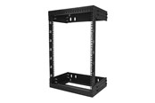 Rack chassis - StarTech.com 15U Wall-Mount Server Rack - 12 in. Depth - rack - 15U - RK15WALLOA