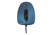 Mus - MODECOM MC-M10S - Mouse - Optic - 3 knappar - Blå - M-MC-M10S-400