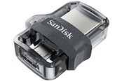 USB-minne - SANDISK Ultra Dual Drive - 256GB - USB-minne - SDDD3-256G-G46