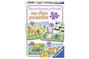Pusselspel - Ravensburger Cute Pets 2/4/6/8p - 69514