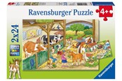 Pusselspel - Ravensburger A Day at the Farm - 2x24p - 91959