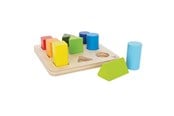 Träleksaker - Hape Wooden Sorting Shelf Forms - E0426