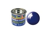 Modelbyg - Revell enamel paint # 51-51 Ultra Marine Blue shi - 32151