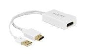 Displaykabel - DeLOCK - video transformer - hvid - 62496