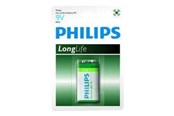 Battery - Philips LongLife - 6F22L1B/10