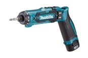 Skruv/Borrmaskine - Makita 7.2v driver drill pen li-ion - with 2x1.5ah charger and sui - DF012DSE