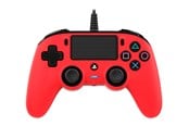 Spel Tillbehör - NACON Compact Controller Red - Wired Controller - Sony PlayStation 4 - 3499550360714
