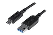 USB-kabel - StarTech.com 1m 3ft USB C to A Cable M/M / USB 3.1 10Gbps / USB Type C to A - USB Type-C kabel - 1 m - USB31AC1M