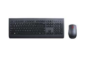 Tangentbord - Lenovo Professional - Tastatur & Mus set - Svart - 4X30H56829