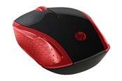 Mus - HP 200 - Mouse - Optic - Röd - 2HU82AA#ABB