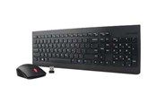 Tangentbord - Lenovo Essential Wireless Combo - tastatur og mus-sæt - amk. engelsk med EURO-symbol - Tastatur & Mus set - Svart - 4X30M39497