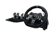 Spel Tillbehör - Logitech G920 Driving Force - rat og pedalsæt - kabling - Wired Steering wheel & Pedal set - Microsoft Xbox One - 941-000124