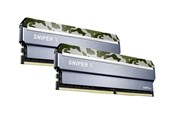 RAM - G.Skill Sniper X DDR4-2400 - 32GB - CL17 - Dual Channel (2 pcs) - Intel XMP - Silver - F4-2400C17D-32GSXF