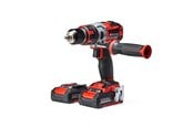 Skruv/Borrmaskine - Einhell Batteridriven slagborrmaskin/skruvdragare med 2 × 18 V 2,0 Ah-batteri och laddare - TE-CD 18 Li-i BL (2x2,0Ah) - 4513861