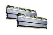 RAM - G.Skill Sniper X DDR4-3200 - 16GB - CL16 - Dual Channel (2 pcs) - Intel XMP - Silver - F4-3200C16D-16GSXFB