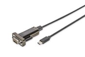 Nätverkskort (adaptrar osv.) - DIGITUS DA-70166 USB Type-C to serial adapter - DA-70166