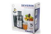 Juicemaskin & råsaftcentrifug - SEVERIN ES 3570 - saftpresser - rustfrit stål/sort - ES 3570