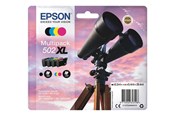 Skrivartillbehör-bläck-toner - Epson 502XL Multipack - 4 pakker - XL - sort gul cyan magenta - original - blækpatron - C13T02W64010