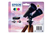 Skrivartillbehör-bläck-toner - Epson 502 Multipack - 4 pakker - sort gul cyan magenta - original - blækpatron - C13T02V64010