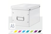 Arkivering & Förvaring - Leitz Förvaringslåda Click & Store WOW Cube Medium Vit - 61090001