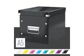 Arkivering & Förvaring - Leitz Förvaringslåda Click & Store WOW Cube Medium Svart - 61090095