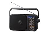 DAB, Nätverk & Klockradio - Panasonic -RF-2400DEG - privat radio - AM/FM - Mono - RF-2400DEG-K