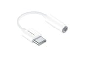 Displaykabel - Huawei CM20 USB-C - Jack 3.5mm Adaptor - White - 55030086