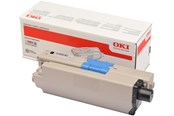 Skrivartillbehör-bläck-toner - OKI - sort - original - tonerpatron (alternativ til:  46490624) - 46490624