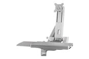 Monitorfäste - StarTech.com Wall Mounted Sit Stand Desk - Height Adjustable - 24" Monitor - WALLSTS1