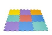 Babyleksaker - Happy Baby Puzzle Floor Mats 9 pcs - 502085