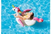 Vattenlek - Intex Enchanted Unicorn åkflotte - 57561