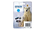 Skrivartillbehör-bläck-toner - Epson 26 - cyan - original - blækpatron - C13T26124022