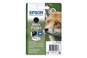 Skrivartillbehör-bläck-toner - Epson T1281 - størrelse M - sort - original - blækpatron - C13T12814022