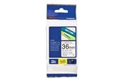 Papper, Fotopapper & Etiketter - Brother TZE261CIV / TZe-261  Black On White Ribbon (36mm x 8m) - TZE261CIV