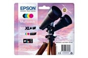 Skrivartillbehör-bläck-toner - Epson 502XL Multipack - 4 pakker - høj kapacitet - sort gul cyan magenta - original - blækpatron - C13T02W94020