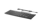 Tangentbord - HP Business Slim - Tangentbord - Finska - Svart - Z9H48AA#ABX