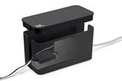 Kabel sleeve - Bluelounge Design Cablebox Mini - Black - CBM-BL-EU