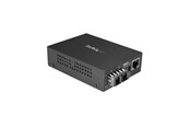 Repeatrar, förstärkare, broar och transceivers - StarTech.com MCMGBSCMM055 Multimode (MM) SC Fiber Media Converter for 10/100/1000 Network - 550m Range - Gigabit Ethernet - 850nm - Full Duplex - MCMGBSCMM055