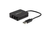 Nätverkskort (adaptrar osv.) - StarTech.com USB 2.0 to Fiber Optic Converter - 100BaseFX SC - netværksadapter - US100A20FXSC