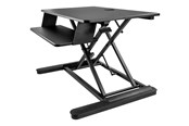 Väggfäste, AV-Möbel - StarTech.com Sit-Stand Desk Converter - Large 35" Work Surface - Max - recommended for - ARMSTSLG