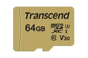 Flashram & USB Flash Drives - Transcend 500S microSDXC UHS-3 - 64GB - TS64GUSD500S