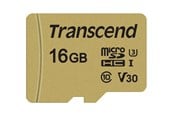 Flashram & USB Flash Drives - Transcend 500S microSDHC UHS-3 - 16GB - TS16GUSD500S