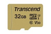 Flashram & USB Flash Drives - Transcend 500S microSDHC UHS-3 - 32GB - TS32GUSD500S