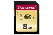 Flashram & USB Flash Drives - Transcend 500S SDHC UHS-1 - 8GB - TS8GSDC500S