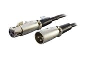 KVM cable - Deltaco XLR-lydkabel 3-pin han - 3-pin hun 7m s - XLR-1070