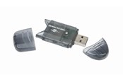 Flashram Reader & Adapter - Gembird Card reader USB mini card - FD2-SD-1