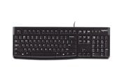 Tangentbord - Logitech K120 Corded Keyboard - FR - Tangentbord - Fransk - Svart - 920-002488