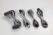 Strömkabel (intern) - Phanteks Extension Cable Combo Pack - Black/White - PH-CB-CMBO_BW