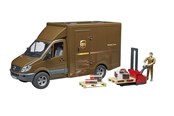 Leksaksbil - Bruder MB Sprinter UPS with driver and accessories - BR2538